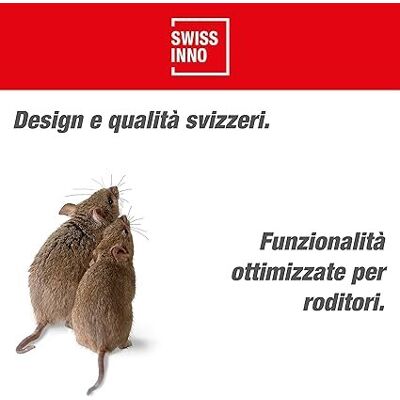 Swissinno Swissinno Bezprzewodowy ultradźwiękowy odstraszacz szkodników - 20m² Swissinno Swissinno Bezprzewodowy ultradźwiękowy odstraszacz szkodników - 20m²