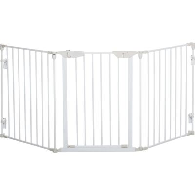 PawHut - 3x74,5x180 - Biały - 180 cm - Safety Gate PawHut - 3x74,5x180 - Biały - 180 cm - Safety Gate