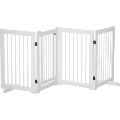 PawHut - Schutzgitter - White - 75H - Safety gate PawHut - Schutzgitter - White - 75H - Safety gate