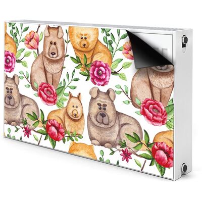 Osłona magnes na grzejnik Chow Chow psy 100x60 cm, Bluedecor Osłona magnes na grzejnik Chow Chow psy 100x60 cm, Bluedecor