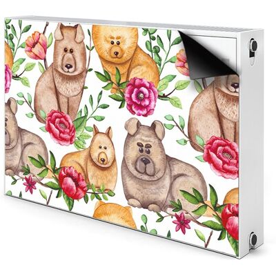 Bluedecor - Chow Chow - 90x60 cm - Magnetyczna osłona grzejnika Bluedecor - Chow Chow - 90x60 cm - Magnetyczna osłona grzejnika
