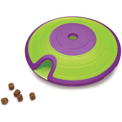 Outward Hound Psia zabawka Nina Ottosson Treat Maze, fioletowo-zielona Outward Hound Psia zabawka Nina Ottosson Treat Maze, fioletowo-zielona
