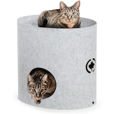 CanadianCat Owen Tower Łóżko dla kota z drapakiem Legowisko Canadian Cat CanadianCat Owen Tower Łóżko dla kota z drapakiem Legowisko Canadian Cat