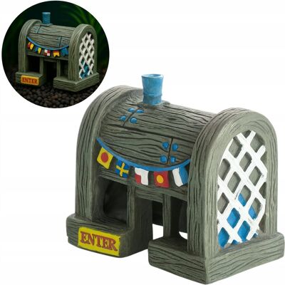 Inny producent OZDOBA DO AKWARIUM DLA DZIECI KRYJÓWKA DLA RYBEK Krustti Krapp 8cm Inny producent OZDOBA DO AKWARIUM DLA DZIECI KRYJÓWKA DLA RYBEK Krustti Krapp 8cm