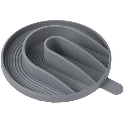 PALOPA Wkład do miski dla psa spowalniający silikonowy Yumo anthracite PALOPA Wkład do miski dla psa spowalniający silikonowy Yumo anthracite