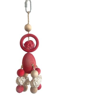 Parrot Planet Papuzie Jajo Drewniana, pomysłowa zabawka dla wszystkich papug Parrot Planet Papuzie Jajo Drewniana, pomysłowa zabawka dla wszystkich papug