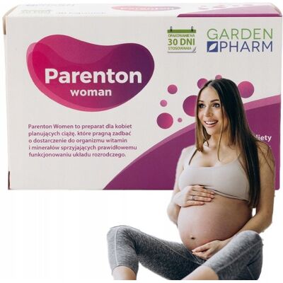 GARDENPHARM Parenton Woman suplement diety dla kobiet planujących ciążę 30 kaps GARDENPHARM Parenton Woman suplement diety dla kobiet planujących ciążę 30 kaps