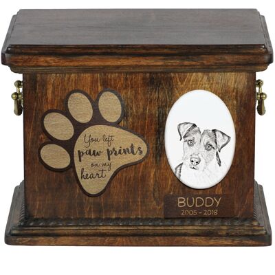 Parson Russell Terrier - skrzynia pamiątkowa psa, personalizowana skrzynia ze zdjęciem, skrzynia ze zdjęciem psa marki Art-Dog Parson Russell Terrier - skrzynia pamiątkowa psa, personalizowana skrzynia ze zdjęciem, skrzynia ze zdjęciem psa marki Art-Dog