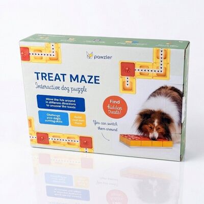 Inny producent Pawzler Puzzle Smaczny Labirynt Zabawka Gra Logiczna Dla Psa psów Inny producent Pawzler Puzzle Smaczny Labirynt Zabawka Gra Logiczna Dla Psa psów