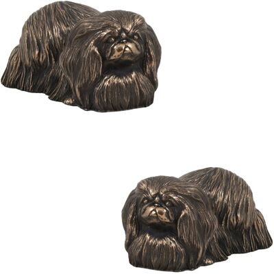 Pekińczyk - statuetka psa, figurka na białej podstawie, trofeum na wystawę psów marki Art-Dog Pekińczyk - statuetka psa, figurka na białej podstawie, trofeum na wystawę psów marki Art-Dog