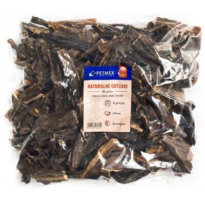 Petmex Żwacz wołowy naturalny gryzak 2,5kg Petmex Żwacz wołowy naturalny gryzak 2,5kg