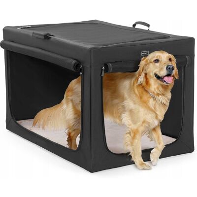 Inny producent Petsfit Klatka Podróżna Dla Psów Xl Drzwi Z Siatk 100X64X63Cm Czarna Nowa Inny producent Petsfit Klatka Podróżna Dla Psów Xl Drzwi Z Siatk 100X64X63Cm Czarna Nowa