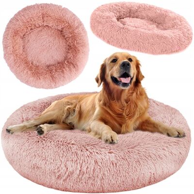 VERK GROUP Pluszowe Legowisko Kojec Dla Psa Kota Miękkie Poduszka Kanapa Posłanie 80Cm VERK GROUP Pluszowe Legowisko Kojec Dla Psa Kota Miękkie Poduszka Kanapa Posłanie 80Cm