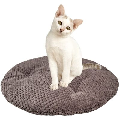 Poduszka do drapaka MAKSPOL pikowana OKRĄGŁA 50 cm Brązowa Poduszka do drapaka MAKSPOL pikowana OKRĄGŁA 50 cm Brązowa