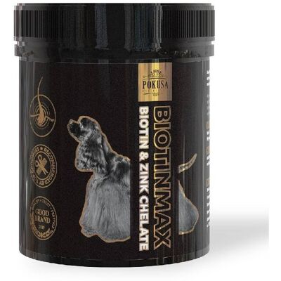 POKUSA FOR HEALTH POKUSA DiamondCoat Biotin Max dla psów 350g POKUSA FOR HEALTH POKUSA DiamondCoat Biotin Max dla psów 350g