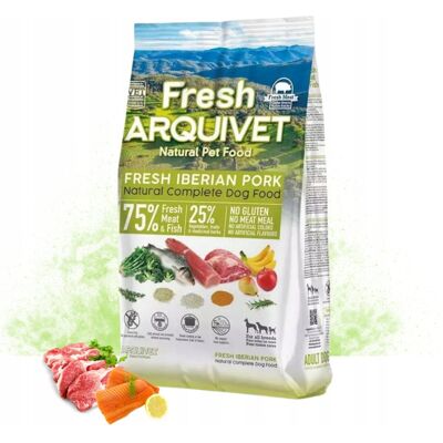 PÓŁWILGOTNA KARMA DLA PSA ARQUIVET FRESH Z WIEPRZOWINĄ I RYBĄ 10KG PÓŁWILGOTNA KARMA DLA PSA ARQUIVET FRESH Z WIEPRZOWINĄ I RYBĄ 10KG