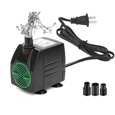 Inny producent Pompa Do Akwarium Fontanny Oczka Wodne Cicha Wydajna 800 L/H 12W Czarna Inny producent Pompa Do Akwarium Fontanny Oczka Wodne Cicha Wydajna 800 L/H 12W Czarna