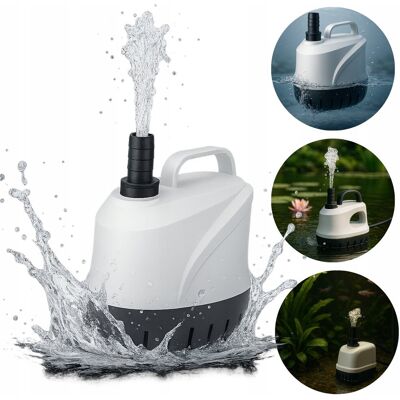 inna (Inny) Pompa Niskiego Zanurzenia Do Akwarium Napowietrzanie Fontanna 25W 1500L/H inna (Inny) Pompa Niskiego Zanurzenia Do Akwarium Napowietrzanie Fontanna 25W 1500L/H