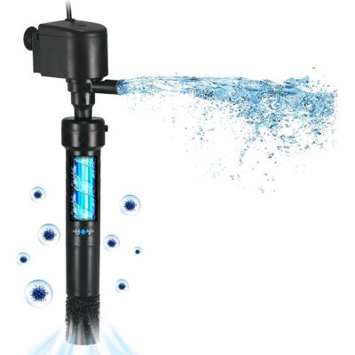 Akuku Pompa z filtrem UV do akwarium 1200l/h sterylizator na glony zielona woda Akuku Pompa z filtrem UV do akwarium 1200l/h sterylizator na glony zielona woda