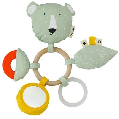 Trixie Baby - Mr. Polar Bear - Biały - 8 cm - Pierścień aktywności Trixie Baby - Mr. Polar Bear - Biały - 8 cm - Pierścień aktywności