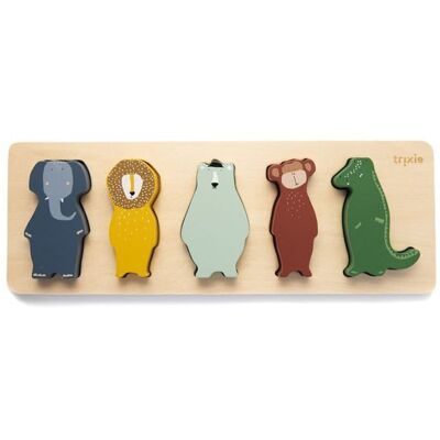 Trixie PPD, Animals Drewniane puzzle w kształcie zwierząt Trixie PPD, Animals Drewniane puzzle w kształcie zwierząt