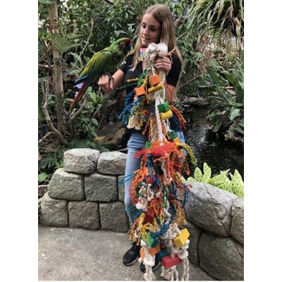 Greenwood Prawdopodobnie największa na świecie zabawka dla papug 158cm - 15 kg !! Greenwood Prawdopodobnie największa na świecie zabawka dla papug 158cm - 15 kg !!