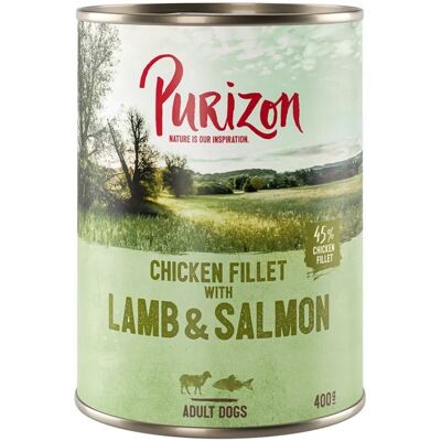 ABC PURIZON ADULT JAGNIĘCINA I ŁOSOŚ 12 x 400G ABC PURIZON ADULT JAGNIĘCINA I ŁOSOŚ 12 x 400G