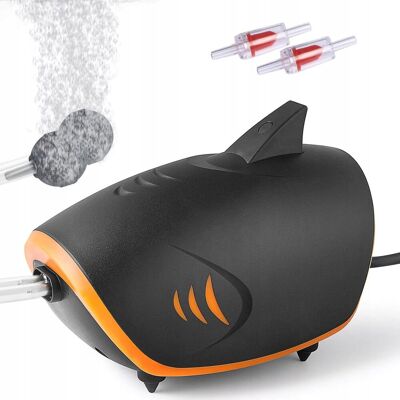 Inny producent PYPABL Mocna pompa napowietrzająca do akwarium, 400 l/h, pompa tlenowa Inny producent PYPABL Mocna pompa napowietrzająca do akwarium, 400 l/h, pompa tlenowa