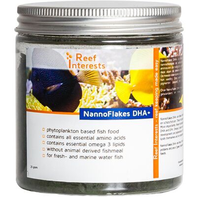 inna (Inny) Reef Interests - Nannoflakes DHA+ 25g inna (Inny) Reef Interests - Nannoflakes DHA+ 25g