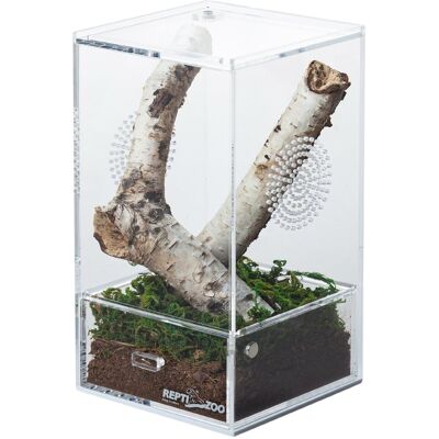 Repti-Zoo Easy Clean Acrylic Terrarium - Terrarium Akrylowe 10x10x20cm Repti-Zoo Easy Clean Acrylic Terrarium - Terrarium Akrylowe 10x10x20cm