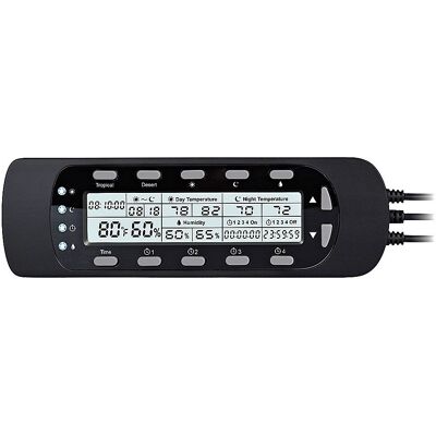 Repti-Zoo Ez Thermo-Hygro-Timer Control - Termo/higrostat Z Programatorem Sekundowym Repti-Zoo Ez Thermo-Hygro-Timer Control - Termo/higrostat Z Programatorem Sekundowym