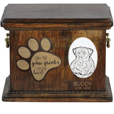 Rottweiler - skrzynia pamiątkowa psa, personalizowana skrzynia ze zdjęciem, skrzynia ze zdjęciem psa marki Art-Dog Rottweiler - skrzynia pamiątkowa psa, personalizowana skrzynia ze zdjęciem, skrzynia ze zdjęciem psa marki Art-Dog