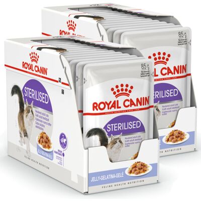 Royal Canin FHN Sterilised W Galaretce 24x85g Mokra Karma Dla Kotów Sterylizowanych Royal Canin FHN Sterilised W Galaretce 24x85g Mokra Karma Dla Kotów Sterylizowanych