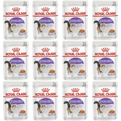 ROYAL CANIN Sterilised Gravy karma mokra w sosie dla kota 12 x 85g ROYAL CANIN Sterilised Gravy karma mokra w sosie dla kota 12 x 85g