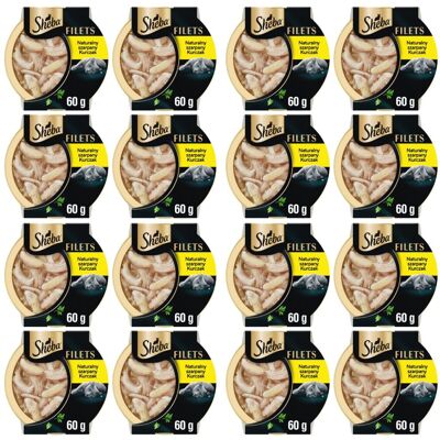 Sheba Filets Sos Kurczak 16x60g Sheba Filets Sos Kurczak 16x60g