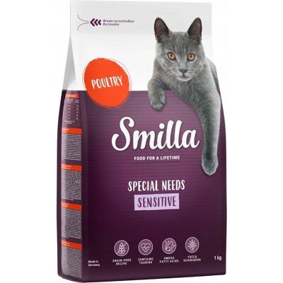 ABC Smilla Sensitive sucha karma drób, kurczak 10 kg ABC Smilla Sensitive sucha karma drób, kurczak 10 kg