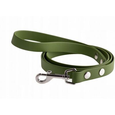 Smycz BioThane 4WILD 20mm 150cm - Oliwka Smycz BioThane 4WILD 20mm 150cm - Oliwka