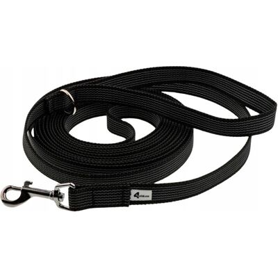 Smycz Gumowana - Antypoślizgowa 4Wild - Czarny - 5 M Smycz Gumowana - Antypoślizgowa 4Wild - Czarny - 5 M