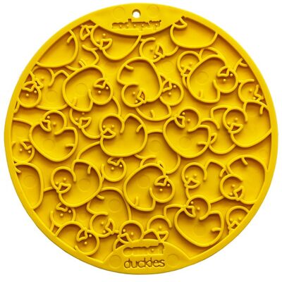 Inny producent Sodapup - Emat Duckies With Suction Cups Yellow - Miska Spowalniająca Z Przyssawkami Dla Psa Inny producent Sodapup - Emat Duckies With Suction Cups Yellow - Miska Spowalniająca Z Przyssawkami Dla Psa