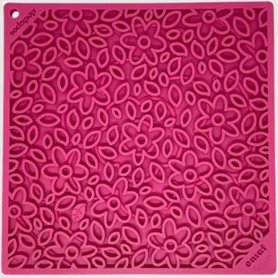 Inny producent SodaPup - Emat Flower Power Large - Pink - Mata spowalniająca jedzenie psa Inny producent SodaPup - Emat Flower Power Large - Pink - Mata spowalniająca jedzenie psa