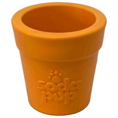 Inny producent Sodapup Flower Pot Orange - Doniczka Na Smakołyki Dla Psa Inny producent Sodapup Flower Pot Orange - Doniczka Na Smakołyki Dla Psa
