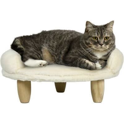 Sofa dla psa PawHut, podwyższona kanapa dla psa miniaturowego, ze zdejmowanym i zmywalnym blatem, miękka w dotyku, antypoślizgowe podkładki, 47 szer.. Sofa dla psa PawHut, podwyższona kanapa dla psa miniaturowego, ze zdejmowanym i zmywalnym blatem, miękka w dotyku, antypoślizgowe podkładki, 47 szer..