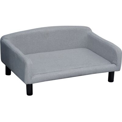 PawHut Sofa dla psa z miękkiego łóżka, drewniane nogi PawHut Sofa dla psa z miękkiego łóżka, drewniane nogi