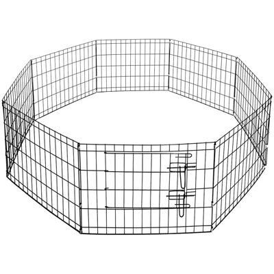 Springos, Kojec dla zwierząt wybieg klatka dla psa 160 x 60 cm Springos, Kojec dla zwierząt wybieg klatka dla psa 160 x 60 cm