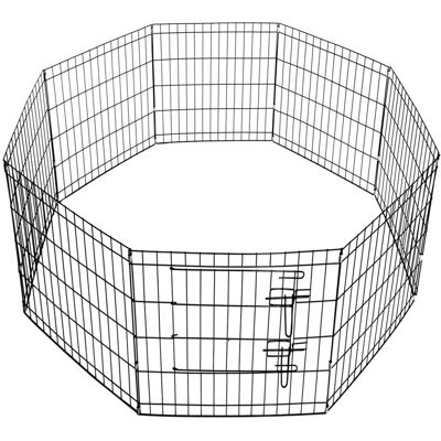 Klatka dla zwierząt Springos - 160x47cm - Składany metalowy kojec Klatka dla zwierząt Springos - 160x47cm - Składany metalowy kojec