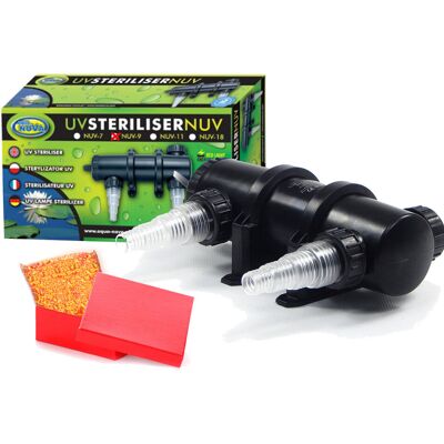 Aqua nova Sterylizator Lampa Uv 9W Do Pompa Oczka Wodnego Aqua nova Sterylizator Lampa Uv 9W Do Pompa Oczka Wodnego