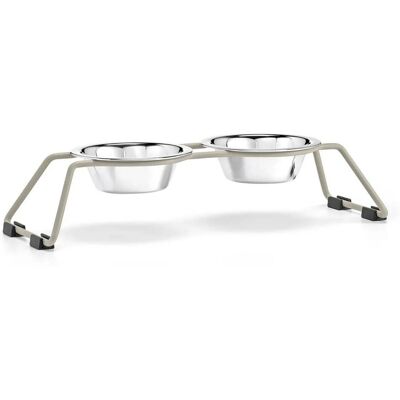 Pozostałe marki Stojak na miski dla psa MiaCara aluminiowy + 2 sztuki miska Pozostałe marki Stojak na miski dla psa MiaCara aluminiowy + 2 sztuki miska