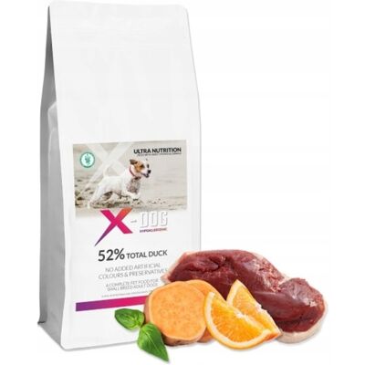 Xdog SUCHA KARMA DLA PSA KACZKA BATATY DLA MAŁYCH RAS 6KG X-DOG / 353 Xdog SUCHA KARMA DLA PSA KACZKA BATATY DLA MAŁYCH RAS 6KG X-DOG / 353