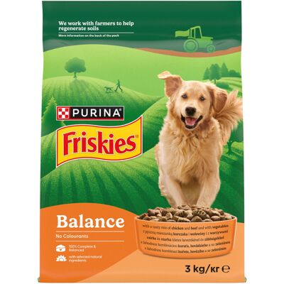 PURINA FRISKIES Balance karma dla psa - Kurczak, wołowina, warzywa - 24 kg PURINA FRISKIES Balance karma dla psa - Kurczak, wołowina, warzywa - 24 kg