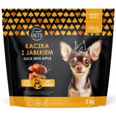 Inny producent Sucha karma dla psa WOW!PETS Kaczka z jabłkiem małe rasy 2kg Inny producent Sucha karma dla psa WOW!PETS Kaczka z jabłkiem małe rasy 2kg